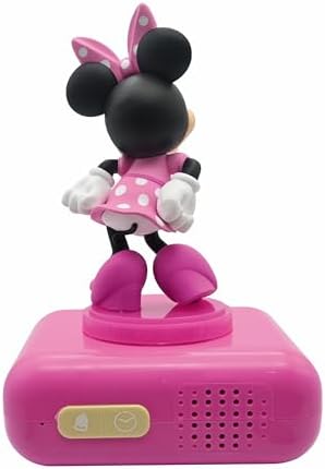LEXiBOOK, Minnie Nightlight Alarm Clock, RL800MN - Image 2
