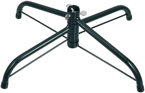 NUOBESTY Christmas Tree Stand Folding Metal Iron Base for Artificial Tree with 0. 75 Inch Hole, Black 35cm by NUOBESTY