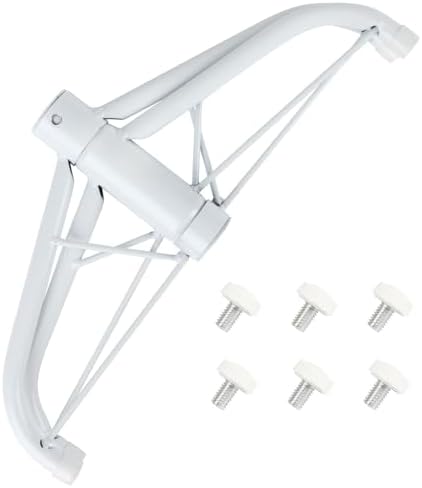 CCINEE Metal Christmas Tree Stand, Universal Folding Xmas Tree Stand 11.8 Inch Replacement Tree Stand Base for 2 Ft to 5 Ft Christmas Artificial Trees Fake Tree, White - Image 4