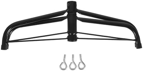STOBAZA Metal Christmas Tree Stand for 4 Ft Artificial Trees, 13.7inch Xmas Replacement Tree Stand Base, Christmas Tree Folding Stand, Black - Image 6