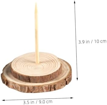 5pcs Vintage Wooden Base for Christmas Trees Sturdy Stand for Artificial Trees Easy Assembly Diameter Christmas Stand Base for Holiday Decor - Image 2