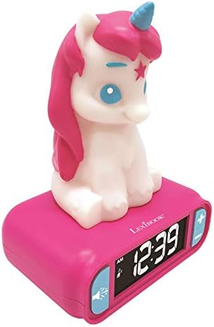 LEXiBOOK, Unicorn Nightlight Alarm Clock, RL800UNI - Image 2