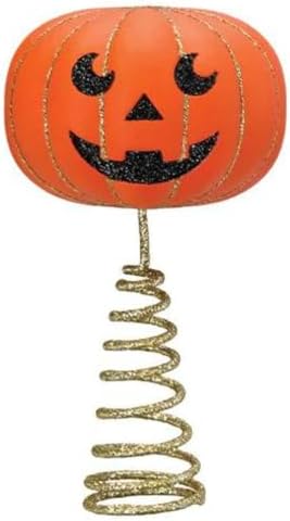 Old World Christmas Mini Pumpkin Head Tree Topper, Home D??cor by OldWorldChristmas