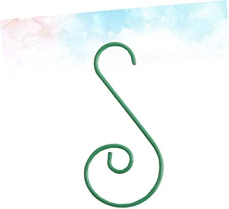 Outanaya 100 Pcs Ornament Hooks Decorative s Hooks for Christmas Tree Easy to Use Wreath Hangers - Image 5