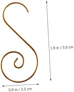 100pcs Metal Hanging Hooks Christmas Tree Accessories Hangers for Decoration for Cafe Bar Home Use Versatile Storage for Ornaments and Items - Image 2