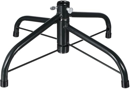 Folding Christmas Tree Stand for Artificial Trees, 12 Inch Replacement Artificial Christmas Tree Base Xmas Tree Folding Stand, Fits 0.7 inch Pole by DOITOOL
