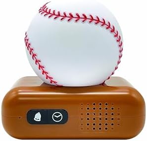 LEXiBOOK, Baseball Nightlight Alarm Clock, RL800BL - Image 2