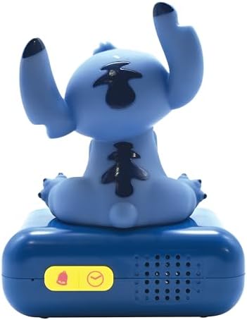 LEXiBOOK, Stitch Nightlight Alarm Clock, RL800D - Image 2