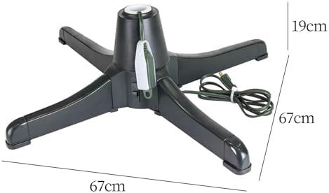 3-Mode Revolving Christmas Tree Stand with Us Plug - Image 7