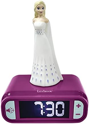 LEXiBOOK, Frozen Nightlight Alarm Clock, RL800FZ by Lexibook