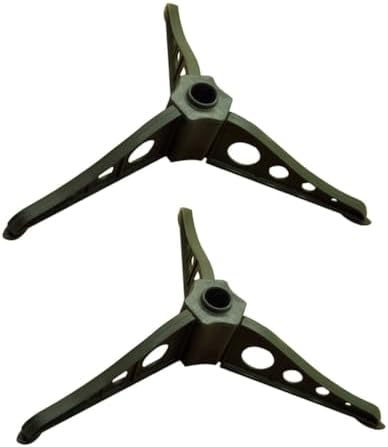 2pcs Stable Christmas Tree Stand Base Christmas Tree Bracket Prevents Tilting Sleek Design for Easy Storage by FONDOTIN