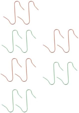 100pcs Christmas Wreath Hooks Metal Hanging Hooks for Tree Ornaments by Abaodam