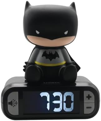 LEXiBOOK, Batman Nightlight Alarm Clock, RL800BAT - Image 2