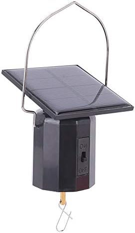 Rotating Solar Motor, Hanging Ornament Spinner with Hook for Lightweight Decoration by Unknown