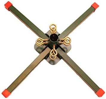 Goliath Welded Steel Artificial Christmas Tree Stand for Artificial Trees 4 to 8 Foot with a 1.25 inch Diameter Pole or Less (Max 8 Foot) - Image 4