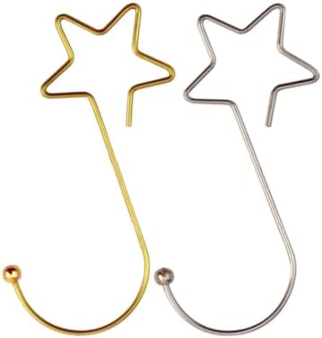 Star Ornament Hooks, 60?€?Pack Metal For Christmas Trees by Unknown