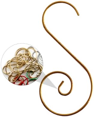 100pcs Christmas Tree Hooks Metal Ornament Hangers for Holiday Decor Sturdy for Stockings and Festive Displays for Home Event Use - Image 7