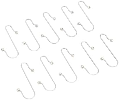100pcs Stainless Steel Hooks, S Shape Hooks for Christmas Tree Ornaments, Multipurpose Decoration Hangers with Rustproof Design, Durable Hanging Hooks for Holiday Decorations and S - Image 3