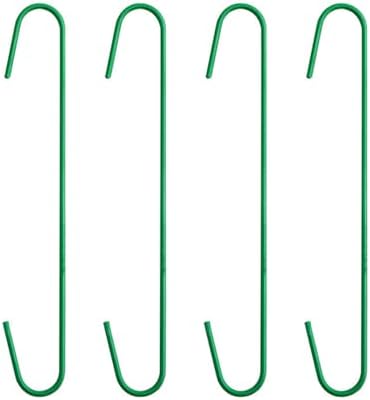 100pcs Christmas Ornament C Shaped Hooks XmasTree Ball Pendant Hanging Hook Holder for Home New Year Party Decoration Christmas Ornament Hooks by Unknown