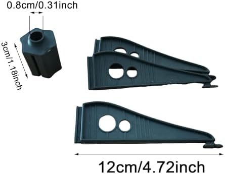 Christmas Tree Stand Plastic Christmas Tree Legs Replacement Artificial Xmas Tree Base Holder Artificial Tree Replacement Stand Plastic Base Stand Holder for Xmas Trees 10/12/15/20cm (AG, 10cm) - Image 4
