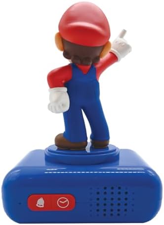 LEXiBOOK, Mario Nightlight Alarm Clock, RL800NI - Image 6