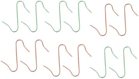 100pcs Hanging Hooks Metal Ornament Hangers Christmas by CIYODO