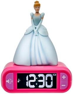LEXiBOOK, Disney Princess Nightlight Alarm Clock, RL800DP - Image 3