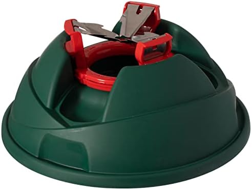Indoor Automatic Green Christmas Tree Stand with Water Reservoir Adjustable Metal Claws Plastic - Image 3