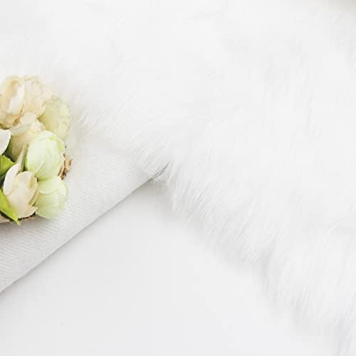 Christmas Tree Skirt - 36 inches White Christmas Tree Skirt, High-End Soft Classic Fluffy Faux Fur Tree Skirt for Xmas Tree Decorations and Ornaments - Image 6
