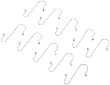Syrisora S Shape Hooks Christmas Ornament,100pcs Stainless Steel Hooks Multipurpose Hanging S Shape Hooks Decoration Hangers for Christmas Tree Ornament - Image 5