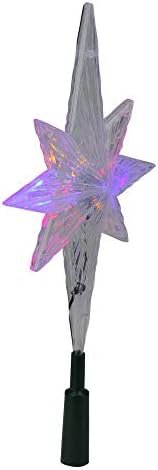 Kurt Adler 11.25-Inch UL Polar Star Treetop with LED Color-Changing Light - Image 3