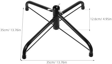 BESTYASH Christmas Tree Stand Folding Metal Base Holder for Artificial Trees up to 4 Feet Portable Iron Holder for Indoor Holiday Decoration - Image 4