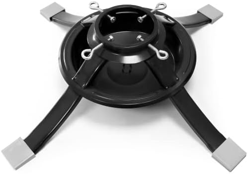 Large Christmas Tree Stand For Live Tree,Real Christmas Tree Base Fits for 2-Inch to 4.8-Inch Trunk,1-Gallon Water Capacity.(SIZE L) by Maylai