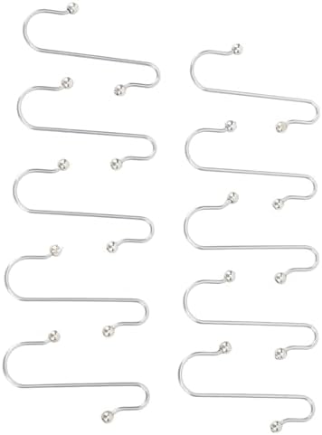 100pcs Stainless Steel S Shape Christmas Tree Hooks for Ornaments ?€? Rust - Image 3