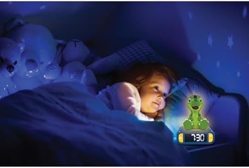 LEXiBOOK, Dinosaur Nightlight Alarm Clock, RL800DINO - Image 4