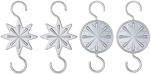 Hallmark Keepsake 2021, Miniature Star Metal Ornament Hooks, Pack of 4 by HallmarkKeepsake