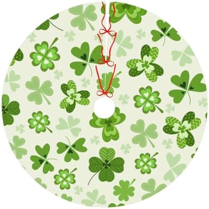 St. Patrick's Day Christmas Tree Skirt 36" for Xmas Halloween New Year Holiday Party Home Tree Mat Decor Ornaments Decoration - Image 6