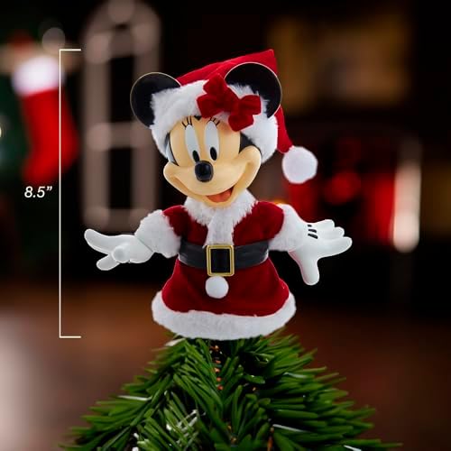 8.5-Inch Disney Minnie Mouse Tree Topper - Image 3