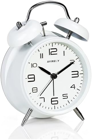 AYRELY?? Super Loud Alarm Clock for Heavy Sleepers Adults, Metal 4.5 Inches by AYRELY