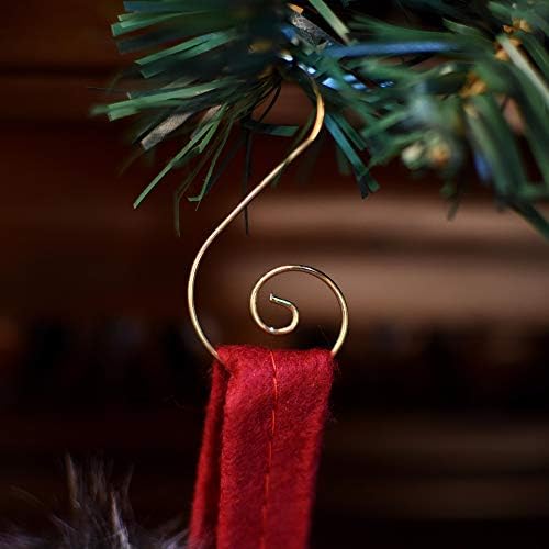 Christmas Ornaments Hooks Xmas Tree Hanger Great for Christmas Tree Decoration - 120 /Gold - Image 7