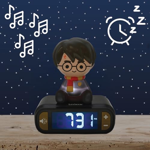 LEXiBOOK, Harry Potter Nightlight Alarm Clock, RL800HP - Image 3