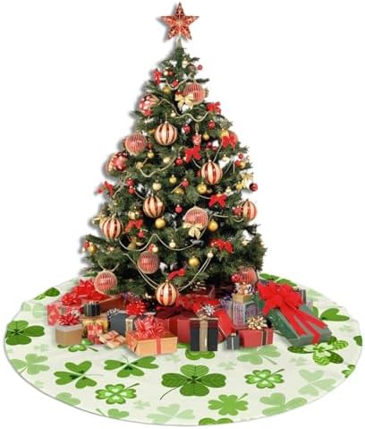 St. Patrick's Day Christmas Tree Skirt 48" for Xmas Halloween New Year Holiday Party Home Tree Mat Decor Ornaments Decoration - Image 5