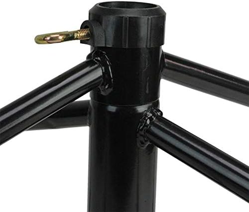 Black Rolling Christmas Tree Stand for 9'-12' Artificial Trees - Image 3