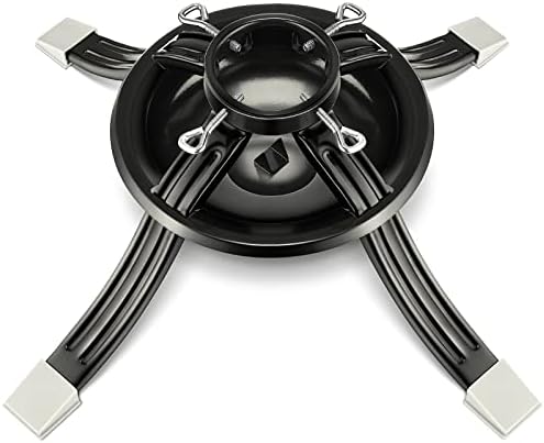Christmas Live Tree Stand, Fits for 2-3.5 Inches Trunk, 0.8 Gallon by Roowest