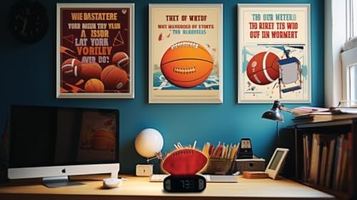 LEXiBOOK, American Football Nightlight Alarm Clock, RL800SO - Image 3