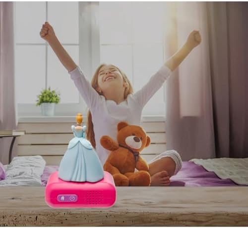 LEXiBOOK, Disney Princess Nightlight Alarm Clock, RL800DP - Image 6