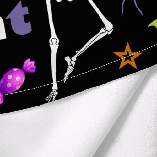 Festival Tree Skirt Ghost Pumpkin Skull Tree Mat for Holiday Xmas Festive Party Yard Decoration Ornaments 36 in - Image 6
