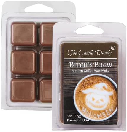 The Candle Daddy Fiercely Fall 5 Pack - 5 Amazing Autumn Wax Melts - 30 Total Cubes - 10 Total Ounces - Funny Fun Fall Aromas