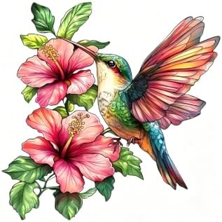 2D Flat Bird Acrylic Window Hanging Ornament Home Wall Decor Suncatcher by Unknown