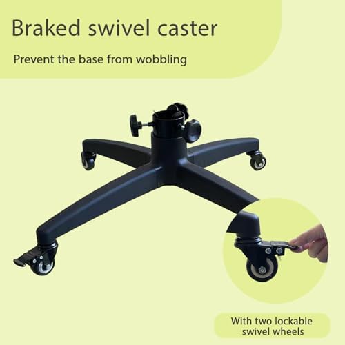 Rolling Christmas Tree Stand Fits 8.5ft Artificial Christmas Trees - Image 4